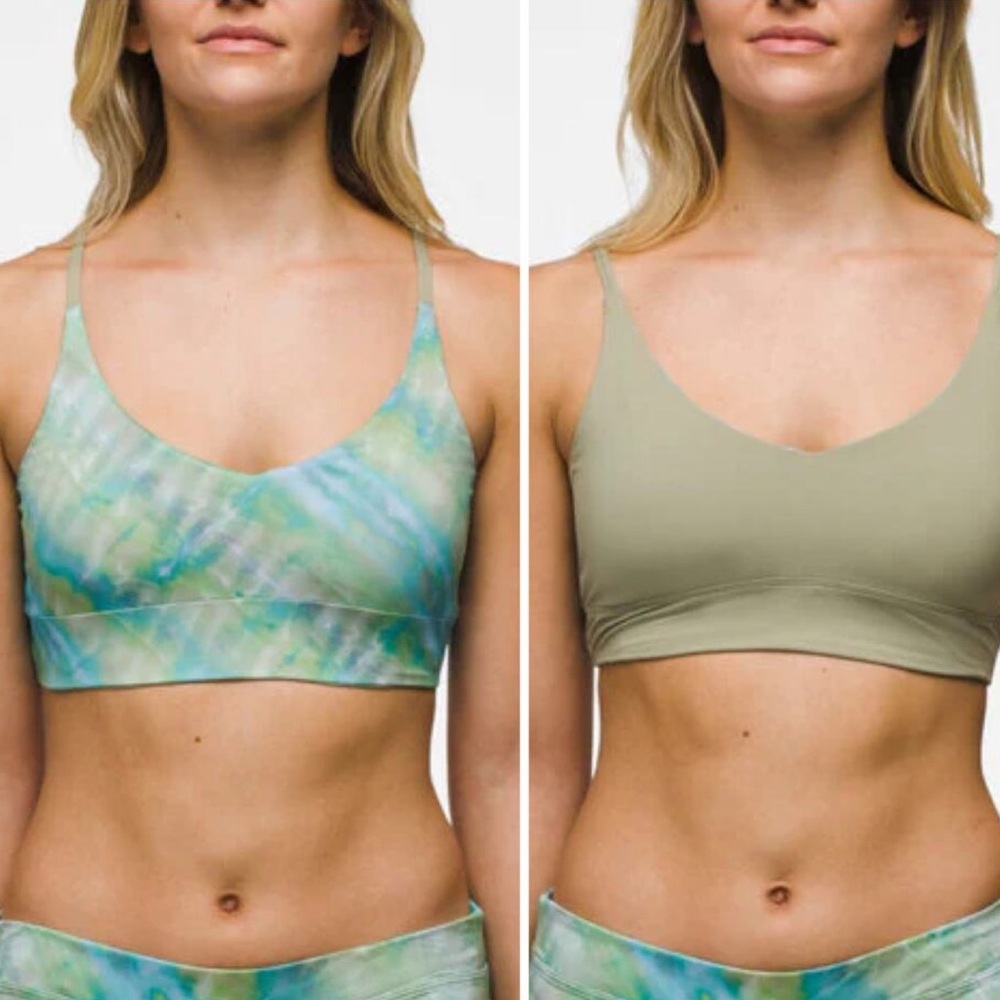 New With Tags prAna Willow Falls Reversible Bikini Top Size Small - Picture 5 of 11